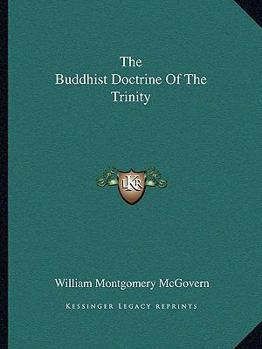 The Buddhist Doctrine Of The Trinity