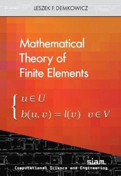 Paperback Mathematical Theory of Finite Elements Book