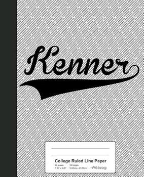 Paperback College Ruled Line Paper: KENNER Notebook Book