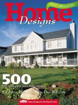 Paperback Best-Selling Two-Story Home Designs Book