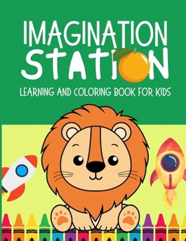 Paperback Kids Coloring and Learning Books Book