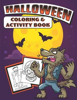 Paperback Halloween Coloring & Activity Book