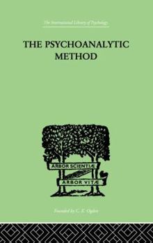 Paperback The Psychoanalytic Method Book