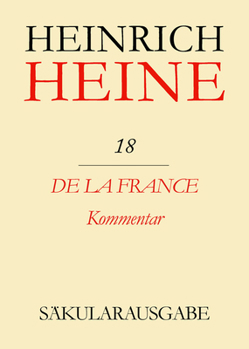 Hardcover de la France. Kommentar [German] Book