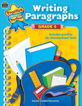 Paperback Writing Paragraphs Grade 5 Book