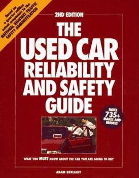 Paperback The Used Car Reliability and Safety Guide Book