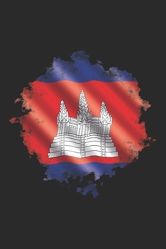 CAMBODIA NOTEBOOK: Cambodia Notebook | college book | diary | journal | booklet | memo | composition book | 120 sheets - Dot Grid paper 6x9 inch