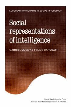 Paperback Social Representations of Intelligence Book