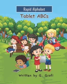 Paperback Tablet ABCs: Letter Association Alphabet Book