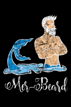 Paperback Mer Beard: Comic Book Notebook Paper Book