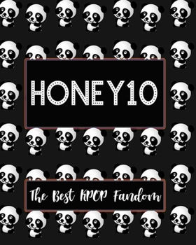 Paperback HONEY10 The Best KPOP Fandom: Best KPOP Gift Fans Cute Panda Monthly Planner 8"x10" Book 110 Pages Book