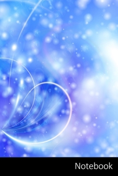 Notebook: Abstract Christmas Bokeh agenda / quaderno delle annotazioni / diario / libro di scrittura / taccuino / carnet /  zibaldone - 6 x 9 pollici (15,24 x 22,86 cm), 150 pagine, superficie lucida.