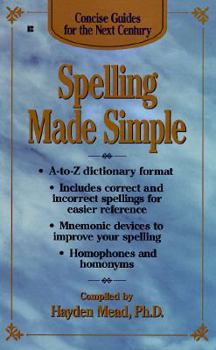 Mass Market Paperback Concise Guides: Spelling Made Simple Book