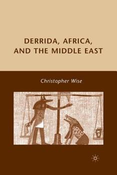 Paperback Derrida, Africa, and the Middle East Book
