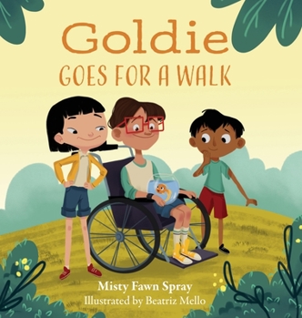 Hardcover Goldie Goes for a Walk Book