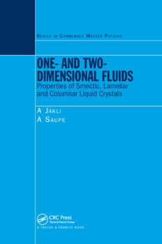 Paperback One- and Two-Dimensional Fluids: Properties of Smectic, Lamellar and Columnar Liquid Crystals Book