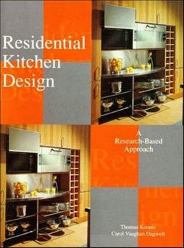 Hardcover Residential Kitchen Design: A Research-Based Approach Book