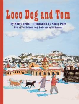 Hardcover Loco Dog and Tom Book