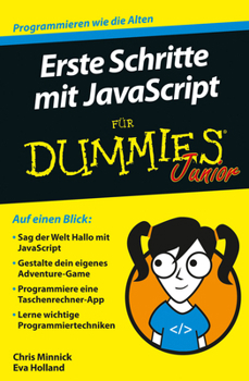 Paperback Erste Schritte mit JavaScript für Dummies Junior (German Edition) [German] Book