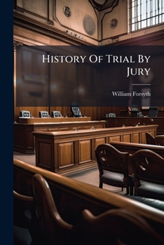 Paperback History Of Trial By Jury Book