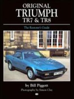 Hardcover Original Triumph TR7 & TR8 Book