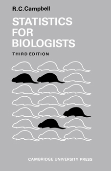 Paperback Statistics for Biologists Book