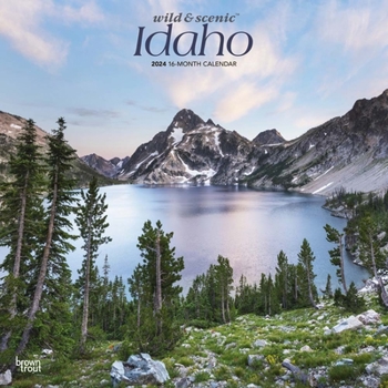 Calendar Idaho Wild & Scenic 2024 Square Book