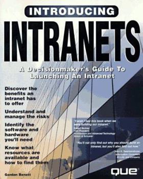 Paperback Introducing Intranets Book