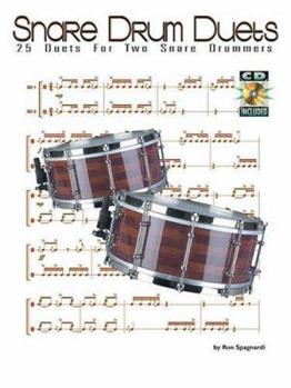 Paperback Snare Drum Duets: 25 Duets for Two Snare Drummers Book