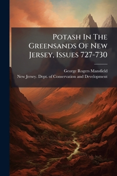 Potash in the Greensands of New Jersey