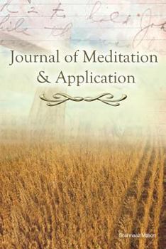 Paperback Journal of Meditation and Application Book