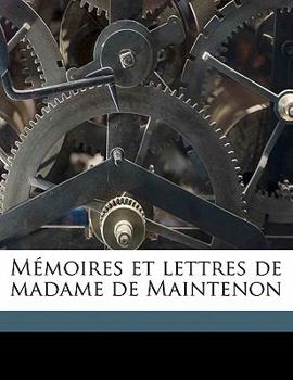 Paperback M?moires Et Lettres de Madame de Maintenon Volume 9 [French] Book