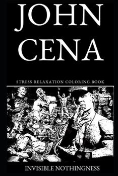 Paperback John Cena Stress Relaxation Coloring Book