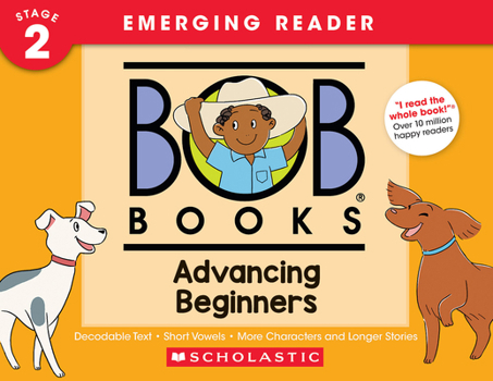 Hardcover Bob Books - Advancing Beginners Hardcover Collection of 12 Stories Decodable Phonics Stories, Ages 4 and Up, Kindergarten (Stage 2: Emerging Reader) Book