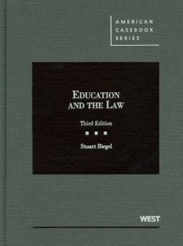 Hardcover Biegel's Education and the Law, 3D Book