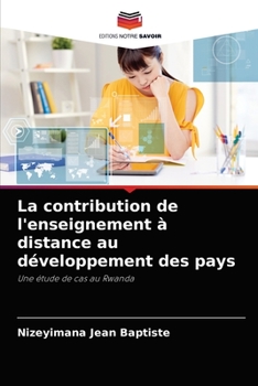 Paperback La contribution de l'enseignement à distance au développement des pays [French] Book