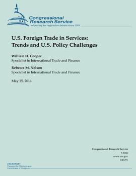 Paperback U.S. Foreign Trade in Services: Trends and U.S. Policy Challenges Book