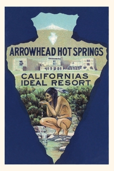 Paperback The Vintage Journal Arrowhead Hot Springs Resort, Advertisement Book