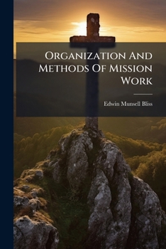 Paperback Organization and Methods of Mission Work... Book