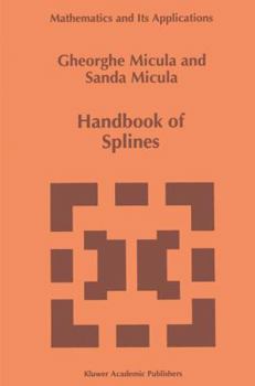 Paperback Handbook of Splines Book