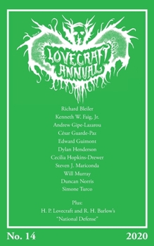 Paperback Lovecraft Annual No. 14 (2020) Book