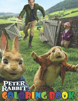 Paperback Peter Rabbit Coloring Book: Peter Rabbit Coloring Book For kids Book