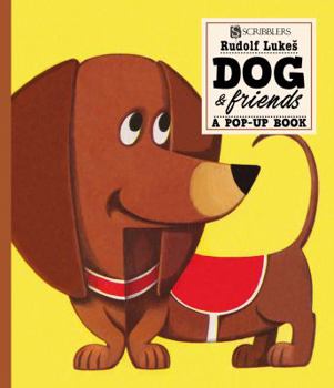 Board book Dog And Friends: A Pop-Up Book (Scribblers Pop-Up Book) Book