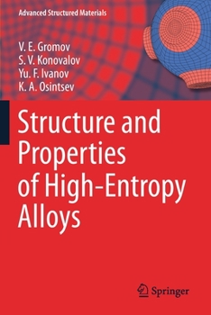 Paperback Structure and Properties of High-Entropy Alloys Book