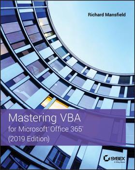Paperback Mastering VBA for Microsoft Office 365 Book