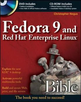 Digital Fedora 9 and Red Hat Enterprise Linux Bible Book