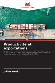 Paperback Productivité et exportations [French] Book