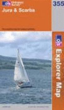 Paperback Jura and Scarba (Explorer Maps) 355 Book