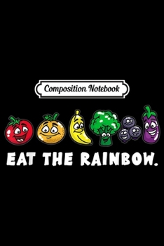 Composition Notebook: Great gift idea for those who love fruits & vegetables  Journal/Notebook Blank Lined Ruled 6x9 100 Pages