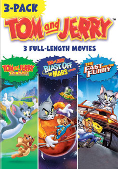 DVD Tom & Jerry 3 Full-Length Movies Book